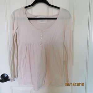 Cream Long Sleeve with Hood